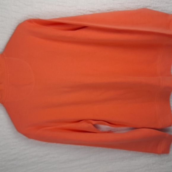 Tommy Bahama Zipped Sweater Large Orange #131 - Picture 6 of 6